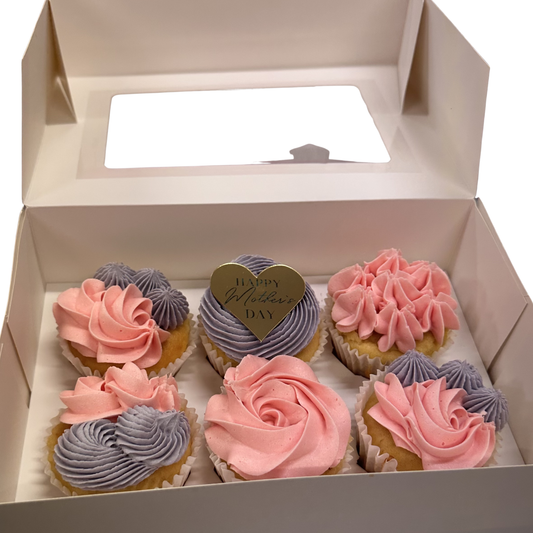 PRE ORDER: MAMA'S DAY CUPCAKES (6PK)